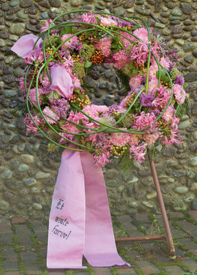 Krans rosa